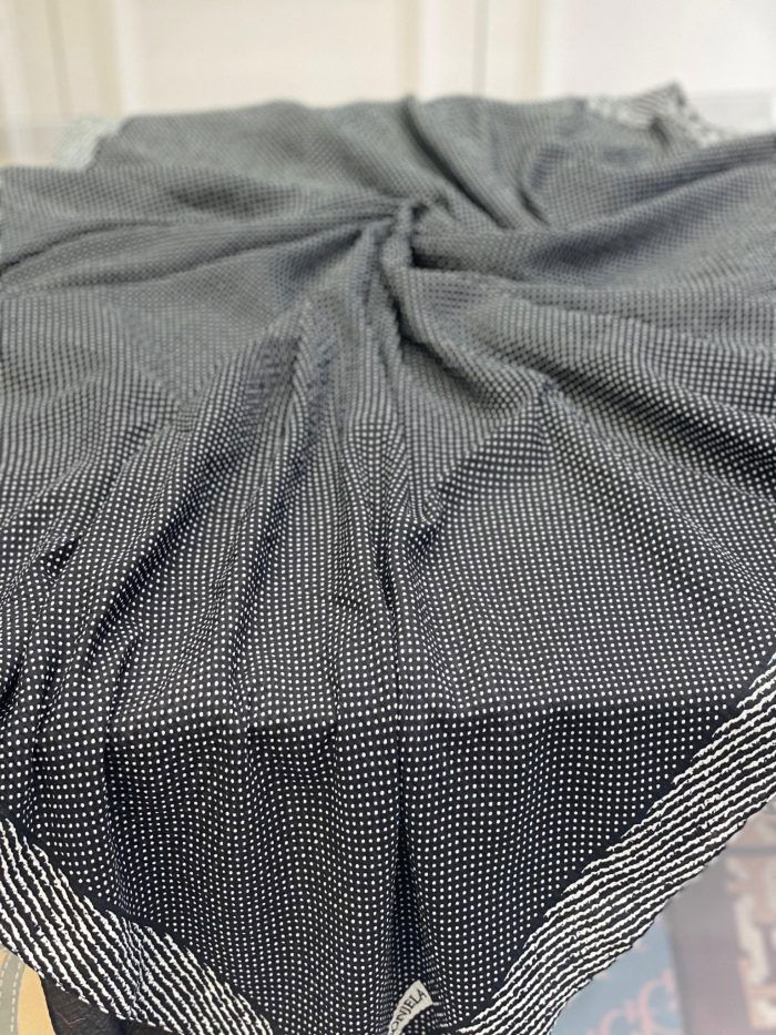 Siyah Beyaz Eşarp - Organic ScarfsOrganic Scarfs