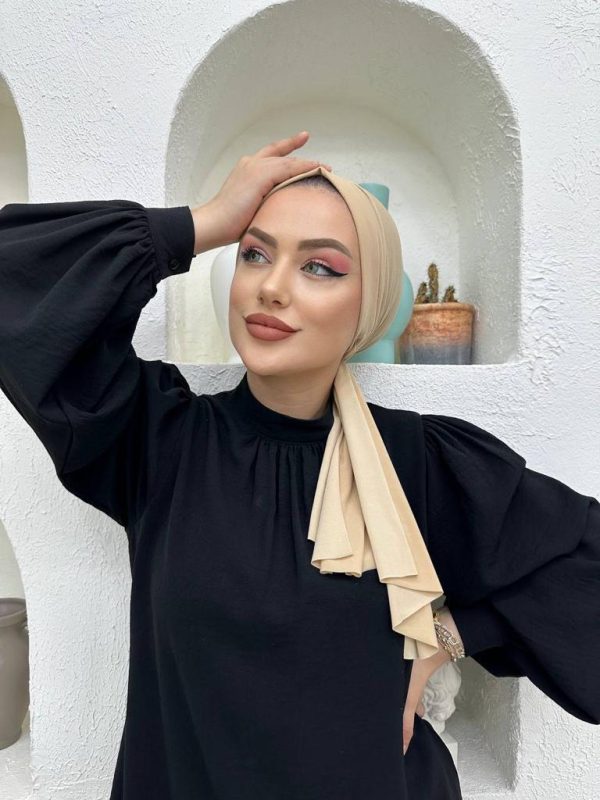 Tasarım Dubai Bone Şal – Bej