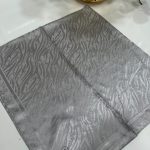 Vakko Dalga Desen İpeksi Eşarp 88381 - Gri