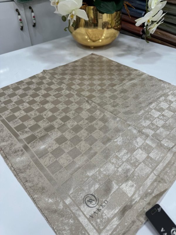 Vakko Dama Desen Eşarp 88379 – Bej