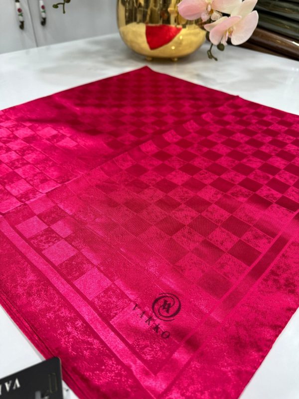 Vakko Dama Desen Eşarp 88379 – Fuşya