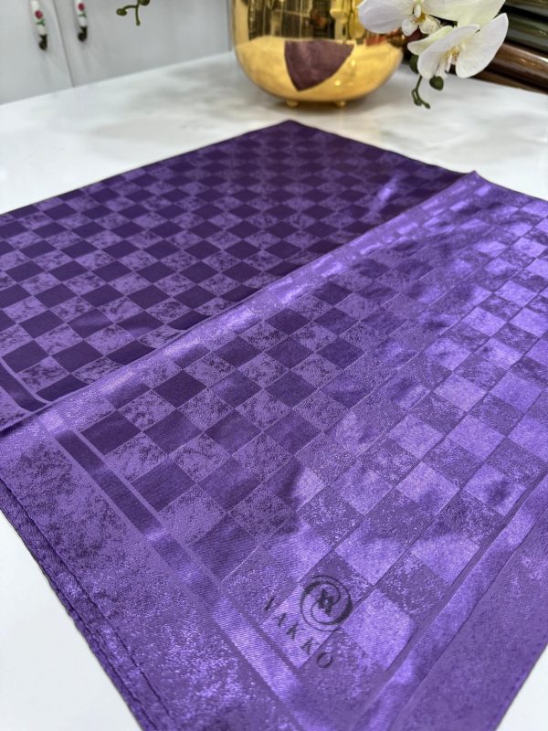 Vakko Dama Desen Eşarp 88379 – Mürdüm