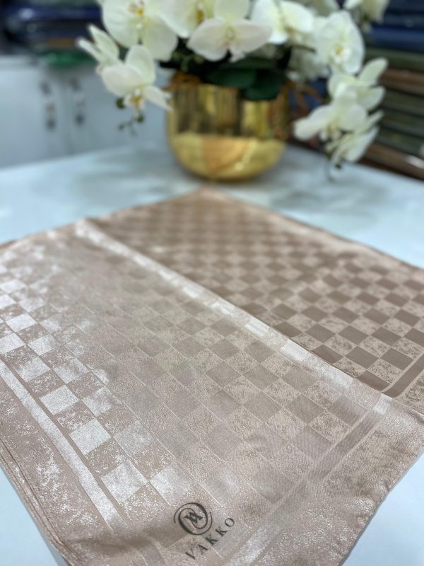 Vakko Dama Desen Eşarp 88379 – Pamuk Şekeri
