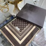 Vakko Desen Twill Eşarp - Kahve
