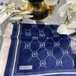 Vakko Desen Pamuk Soft Şal - Lacivert