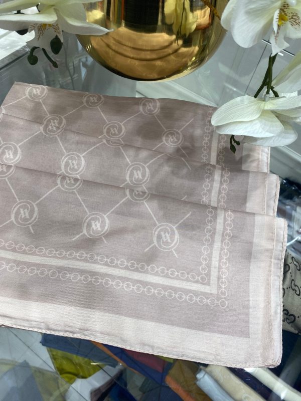 Vakko Desen Pamuk Soft Şal – Latte