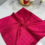 Vakko Kazayağı Desen Eşarp - Fuşya