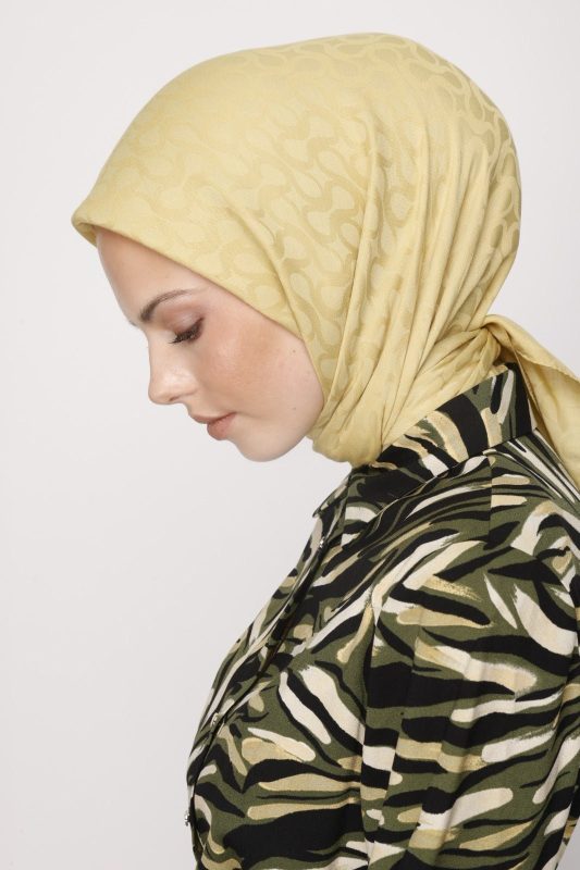 Valor Scarf Bloom Desen Eşarp – Güney Yosunu