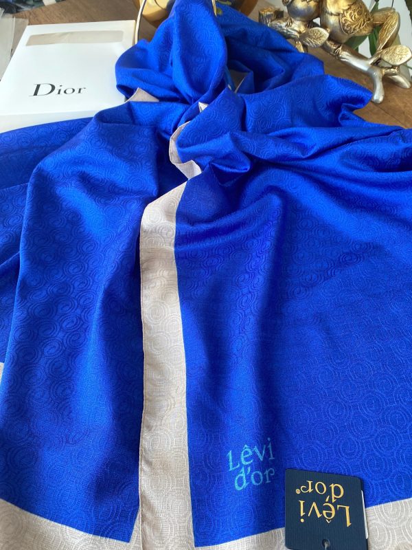 Levidor Monogram Şal – Saks