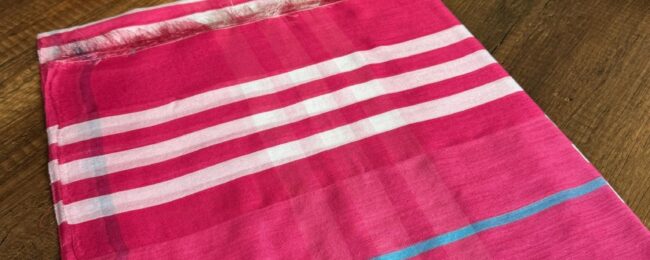 Burberry İthal Vual İpek Şal - Fuşya - Organic ScarfsOrganic Scarfs