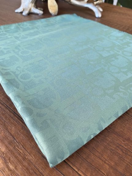 Dior Desen Pamuk Jakar Eşarp - Ada Çayı - Organic ScarfsOrganic Scarfs