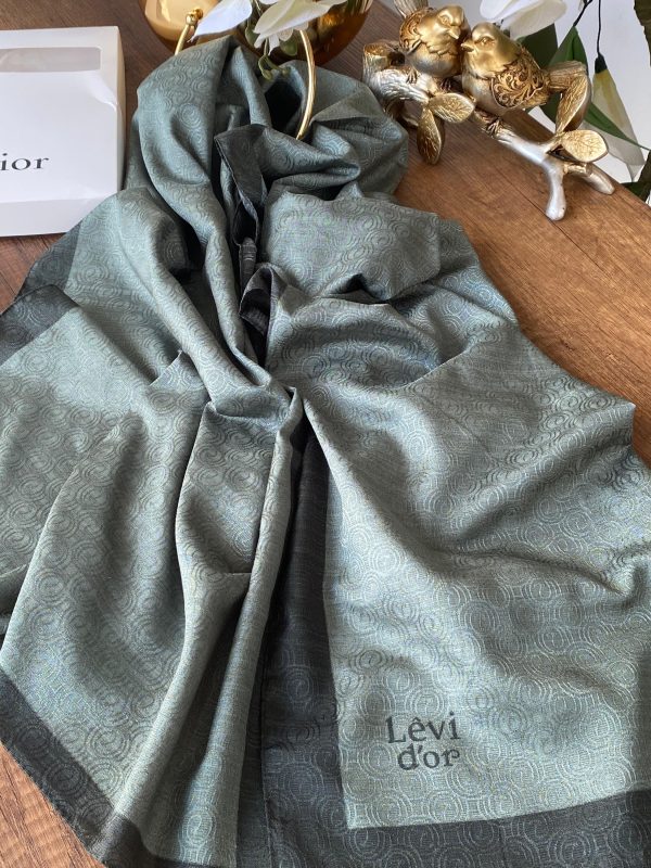 Levidor Monogram Şal – Mint
