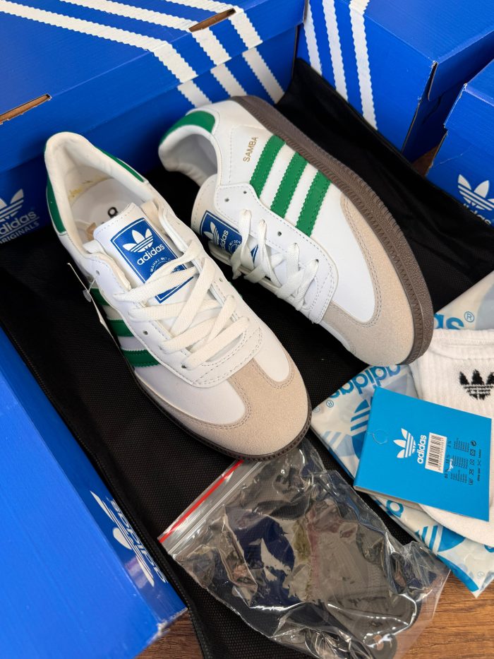 Adidas Samba Ayakkabı 99001 - Yeşil