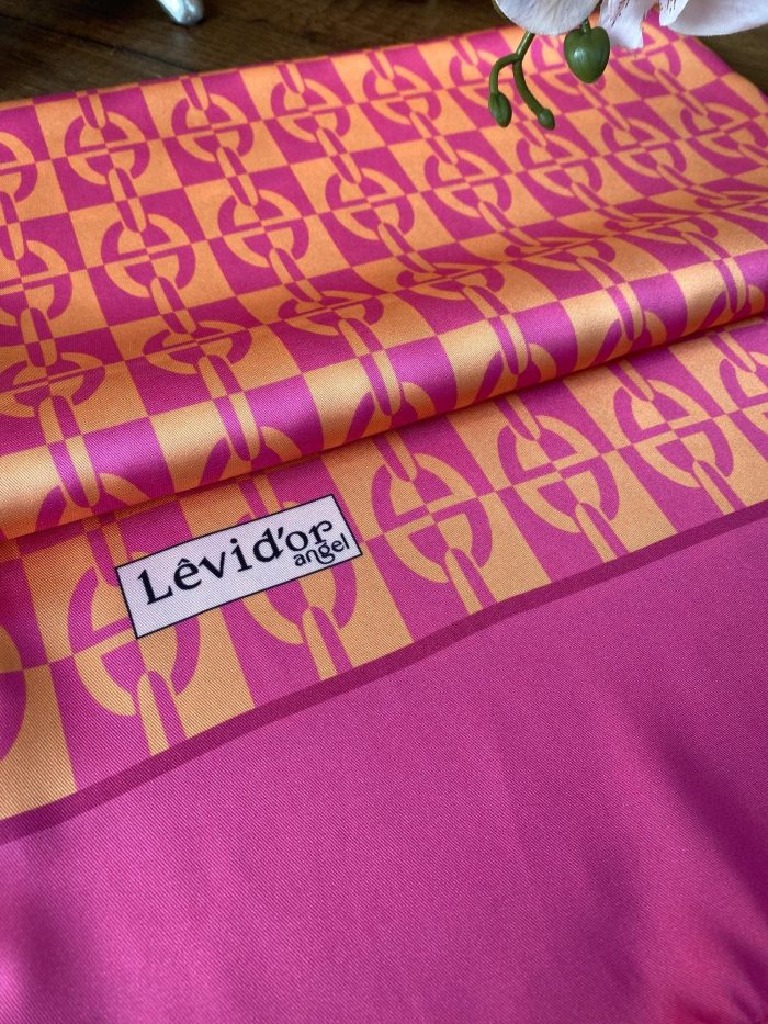 Levidor Angel İpek Şal 17834 - Magenta - Organic ScarfsOrganic Scarfs