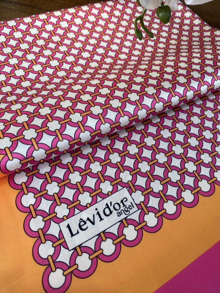 Levidor Angel İpek Şal - Fuşya - Organic ScarfsOrganic Scarfs