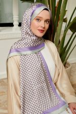 Levidor Angel İpek Şal - Mürdüm - Organic ScarfsOrganic Scarfs