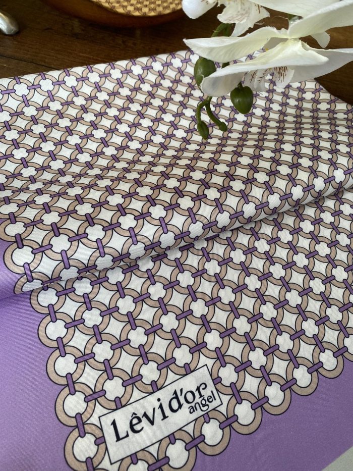 Levidor Angel İpek Şal - Mürdüm - Organic ScarfsOrganic Scarfs