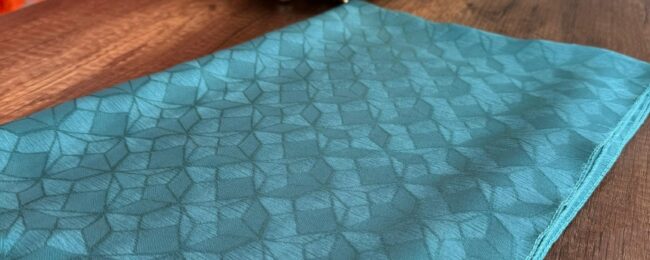 LEVİDOR Clover Jakar Capri Şal 17385 - Ada Çayı - Organic ScarfsOrganic Scarfs