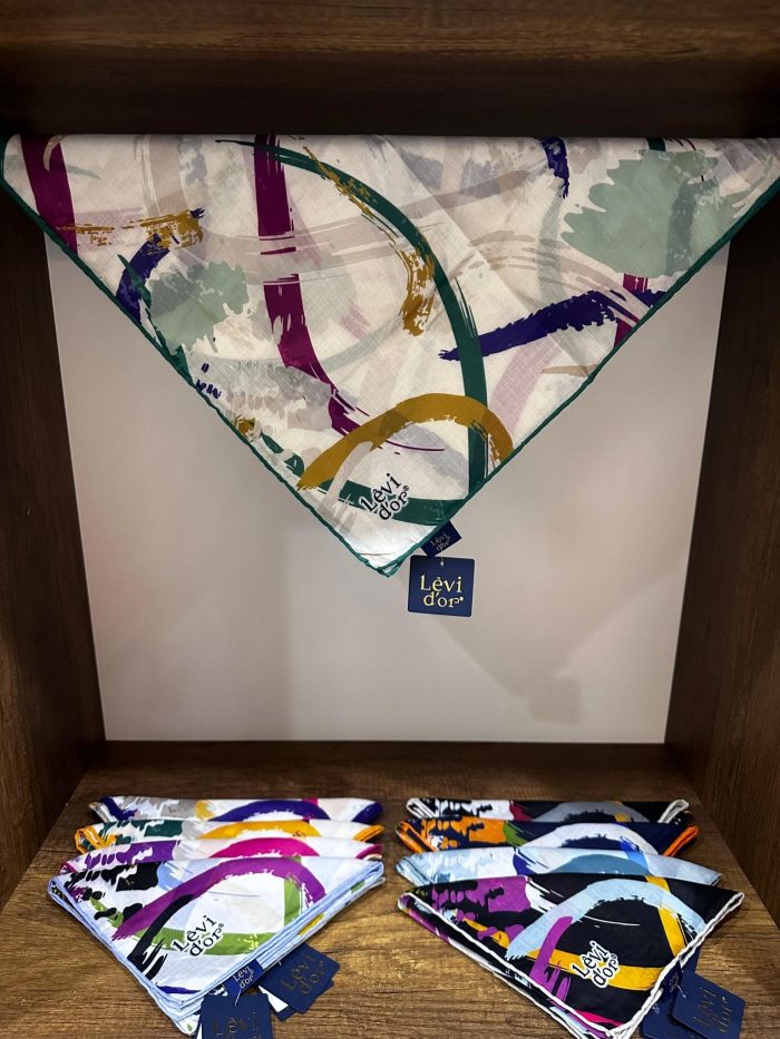 LEVİDOR Cotton Eşarp 16377 - Mint - Organic ScarfsOrganic Scarfs