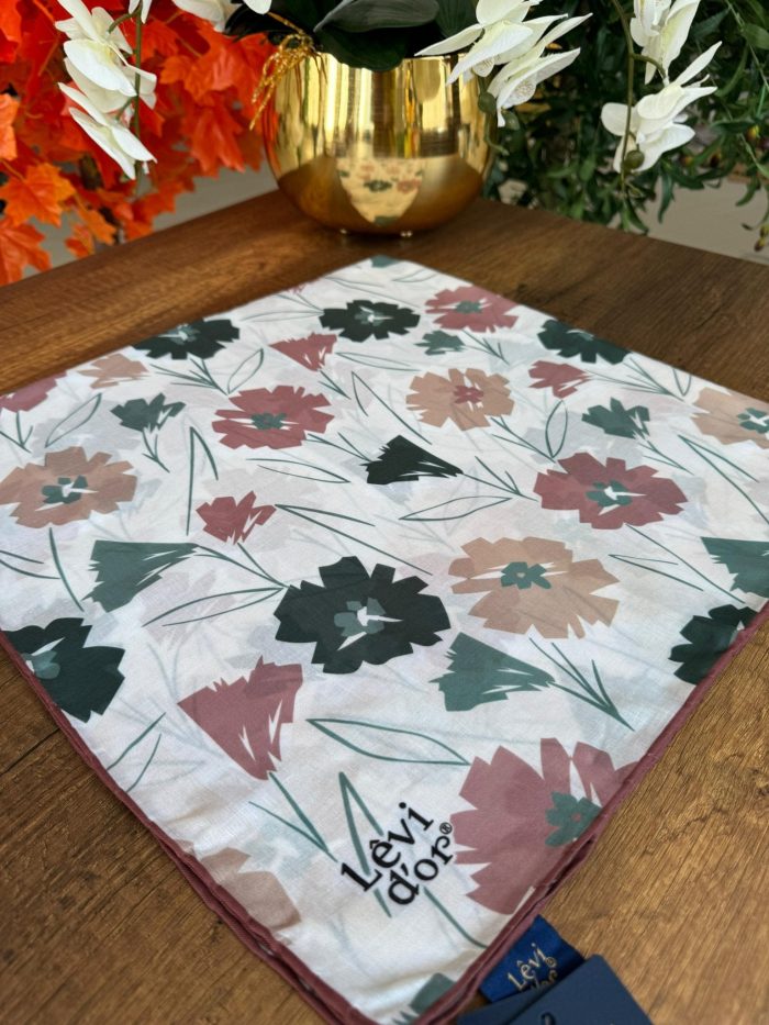 LEVİDOR Cotton Eşarp 16382 - Şafak Yıldızı - Organic ScarfsOrganic Scarfs