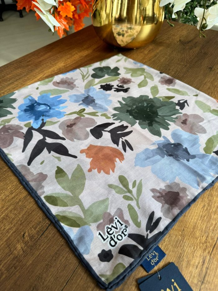 LEVİDOR Cotton Eşarp 16386 - Yaprak Yeşili - Organic ScarfsOrganic Scarfs