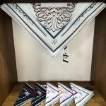 LEVİDOR Organic Kokulu Pamuk Eşarp PK-102 - Kar Beyazı