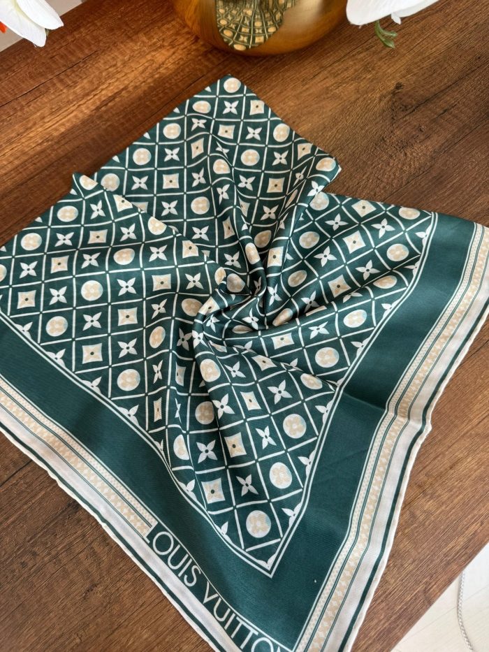 Lv Pamuk Soft Eşarp 10441 - Zümrüt - Organic ScarfsOrganic Scarfs