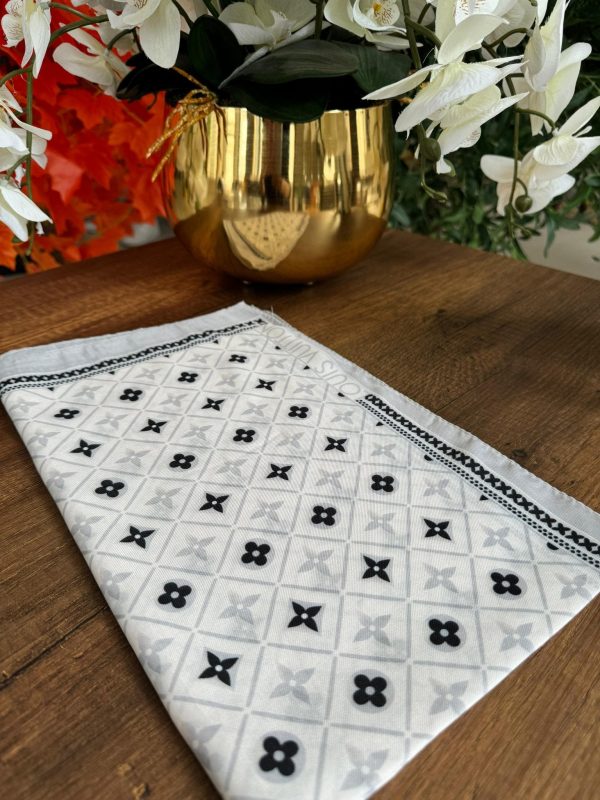 Lv Pamuk Soft Şal 77777 – Gümüş