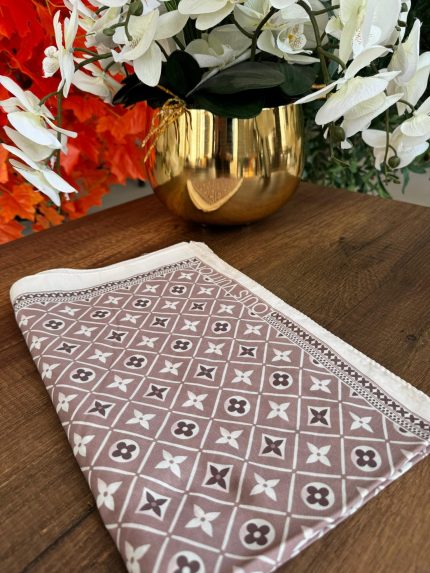 Lv Pamuk Soft Şal - Mocha - Organic ScarfsOrganic Scarfs