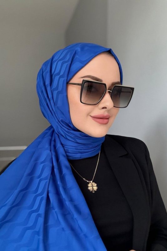 Su Yolu Pamuk Jakar Şal – Saks