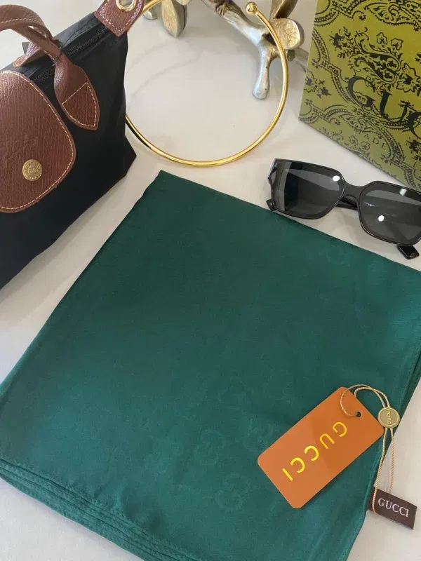 İthal Gucci Eşarp 44113 – Zümrüt