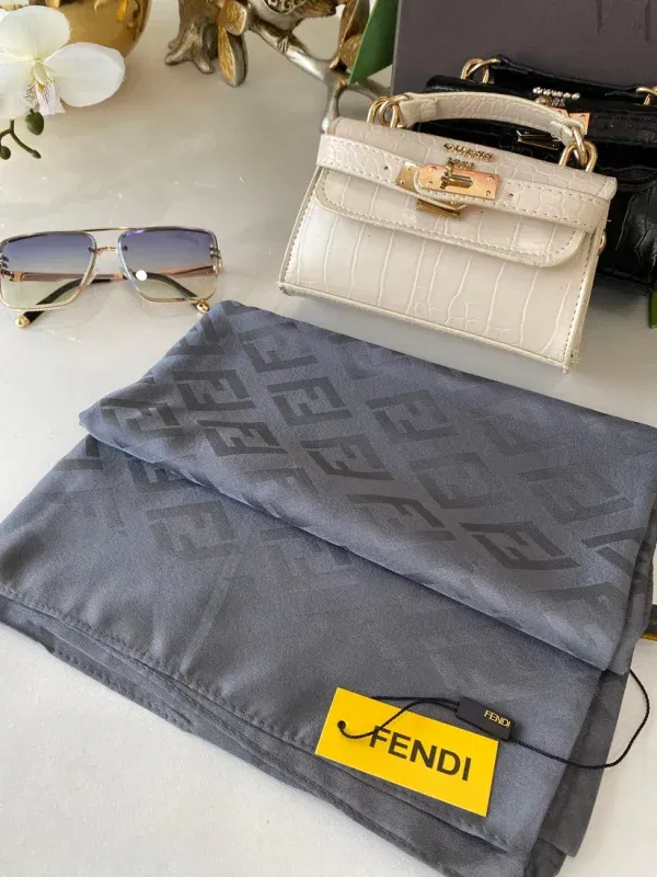 İthal Fendi Eşarp 44115 – Antrasit