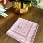 Vakko Desen Twill Eşarp - Açık Pembe