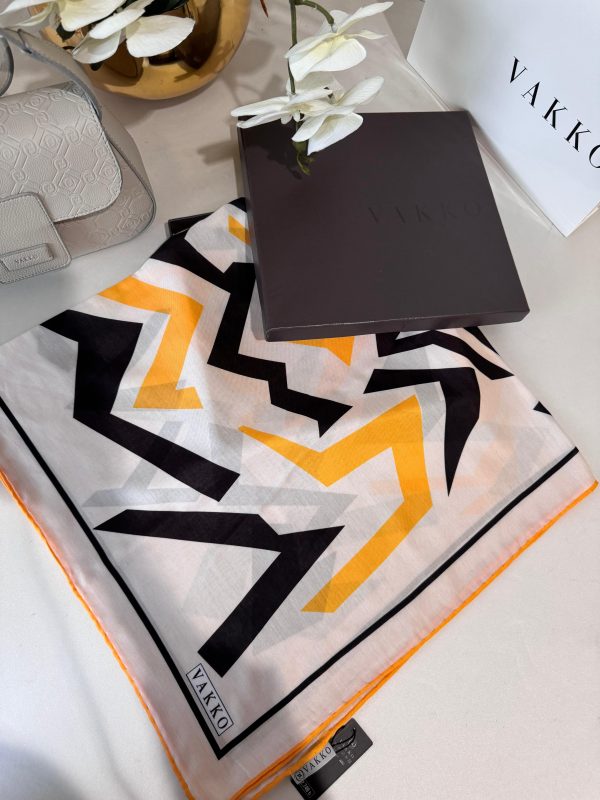 VAKKO PAMUK SOFT EŞARP 44143 – GOLD