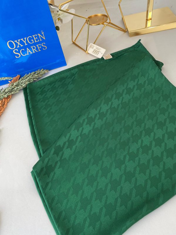 Kazayağı Desen Pamuk İpeksi Şal 44895 – Benetton