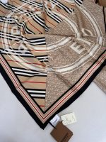 İthal İpek Burberry Eşarp 61001