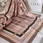 Vakko Ekose Twill Eşarp 44128 - Latte