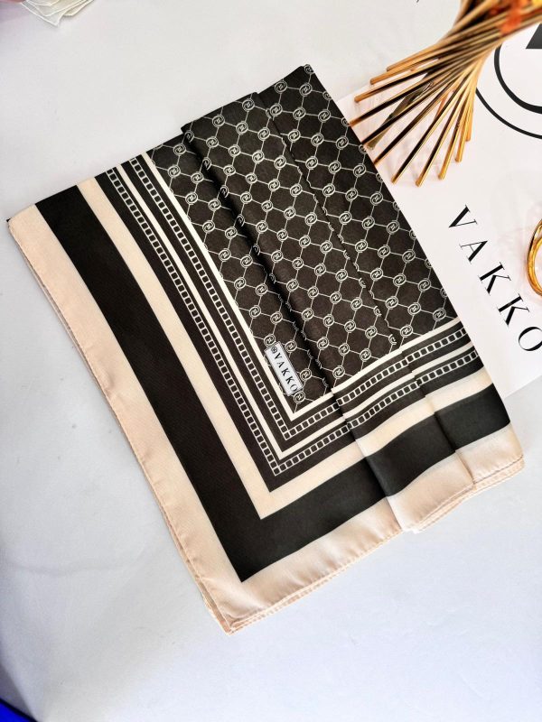 Vakko Desen Pamuk Soft Şal 61446 – Haki