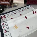 Chanel Saten İpek Eşarp 44124 - Bordo