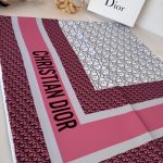 Dior Twill Eşarp 114501 - GülKurusu