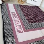 Dior Twill Eşarp 114501 - Pudra