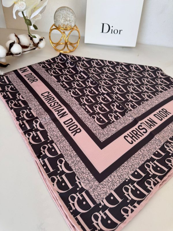Dior Twill Eşarp 114601 – İncir