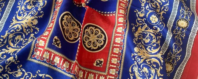 Versace Pamuk Soft Şal 61535 - Kırmızı