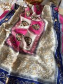 Versace Pamuk Soft Şal 61535 - Fuşya