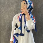 Chanel İthal Vual İpek Şal 014461 - Saks