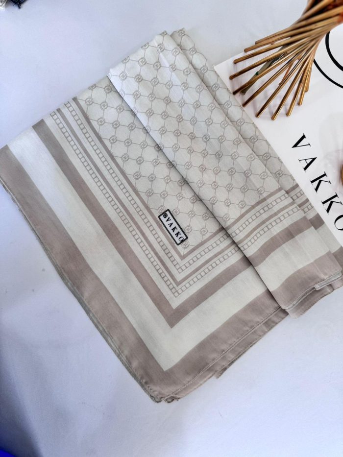 Vakko Pamuk Soft Şal 610145 - Bej