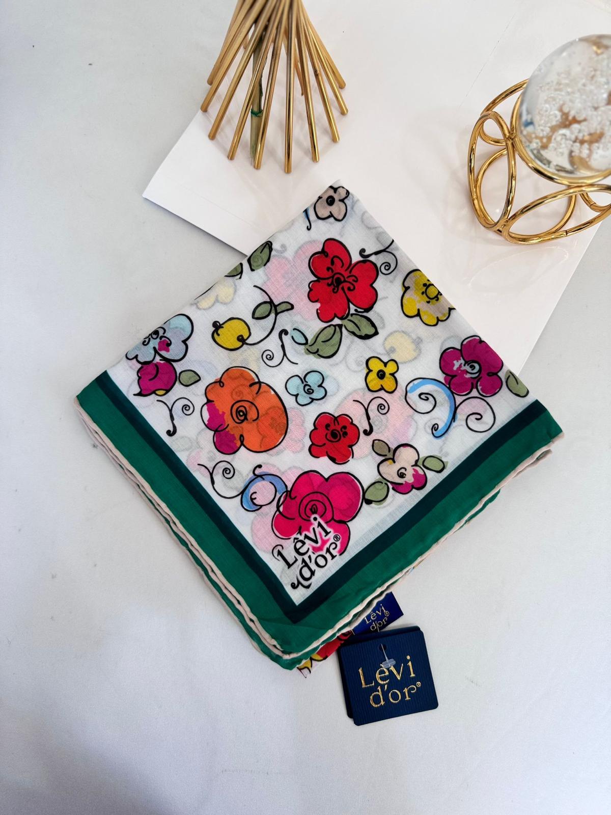 Levidor Cotton Eşarp 16402 - Benetton/Beyaz