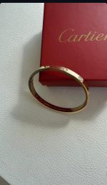 cartier love bileklik tam set gold