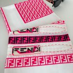 Fendi İpeksi Eşarp 241351 - Fuşya
