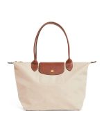 Longchamp Orta Boy Çanta - Bej